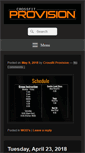 Mobile Screenshot of crossfitprovision.com